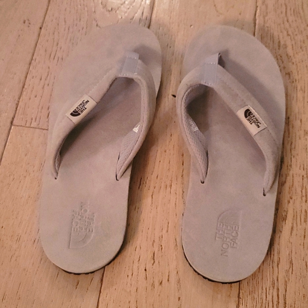 The North Face flip flops